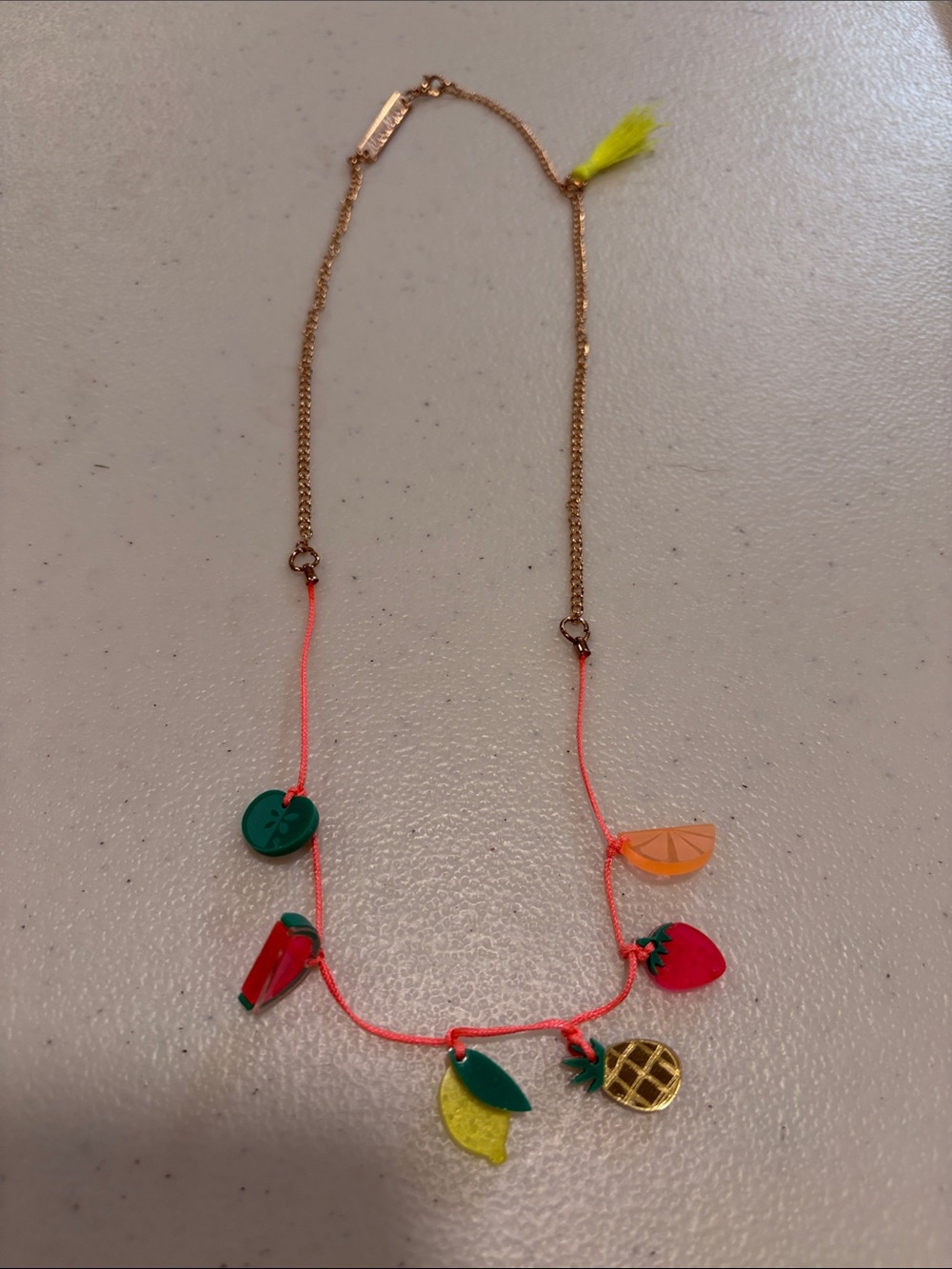 Meri Meri Fruit Necklace